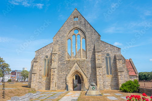 Canvas Print Royal garrison church in Portsmouth, England