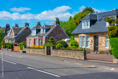 Residential buildings in Stirling, Scotland