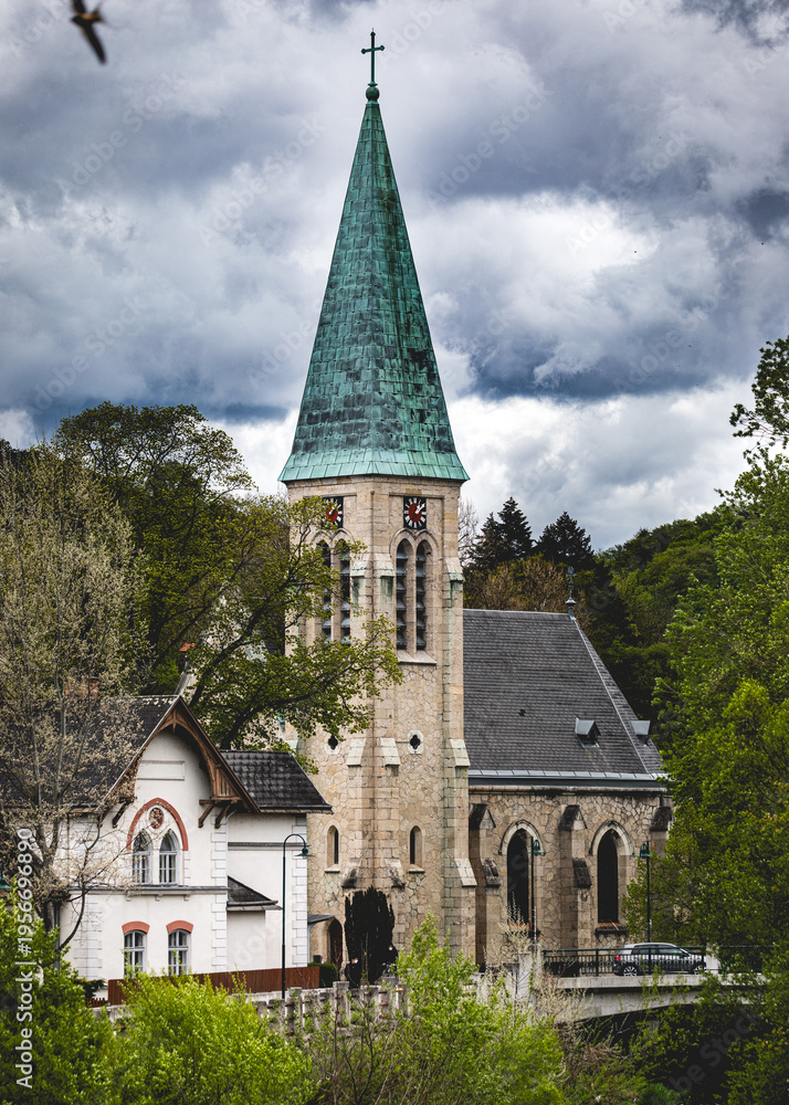 Obraz premium church of st john the baptist