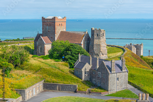 Photos St Mary's in Castro Church at the Dover castle in England