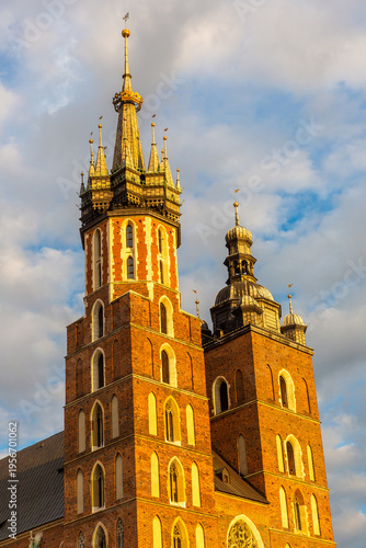 St. Mary's Basilica Church in Krakow, Poland