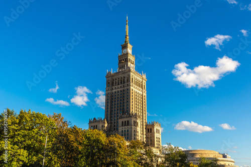 The Palace of Culture and Science - symbol of Warsaw