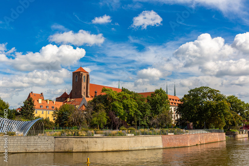 Cityscape of Wroclaw in a sunny day, Wroclaw, Poland