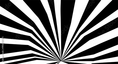 Sun ray vector background.