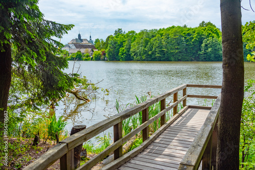 Beautiful countryside of Zdar nad Sazavaou in Czech republic