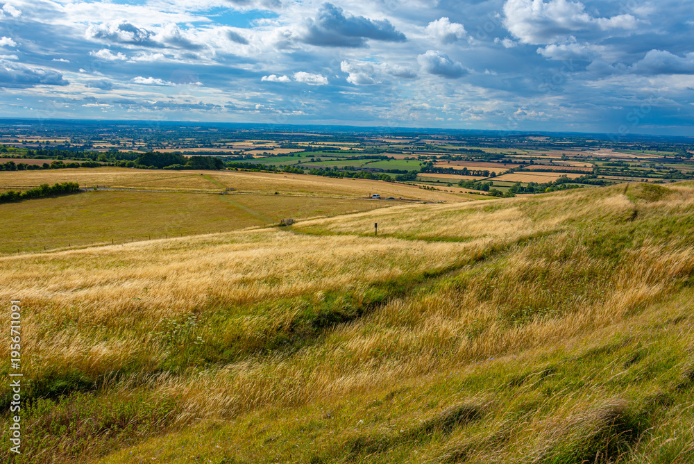 Fototapeta premium Uffington castle near Oxford, England