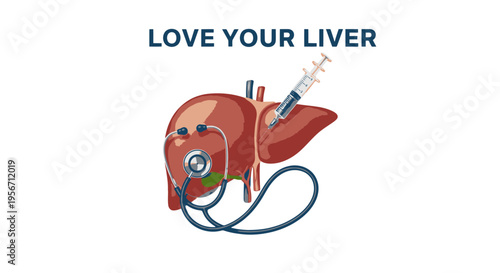Liver health awareness and medical care.
