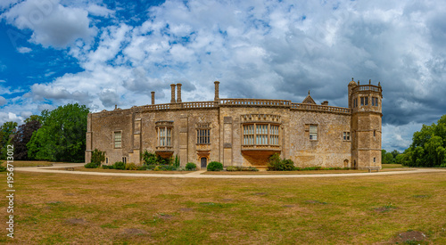 Fotografija Panorama view of Lacock abbey in England