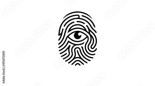 Fingerprint with eye scan.
