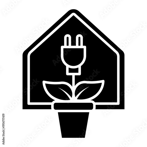 greenhouse Solid icon