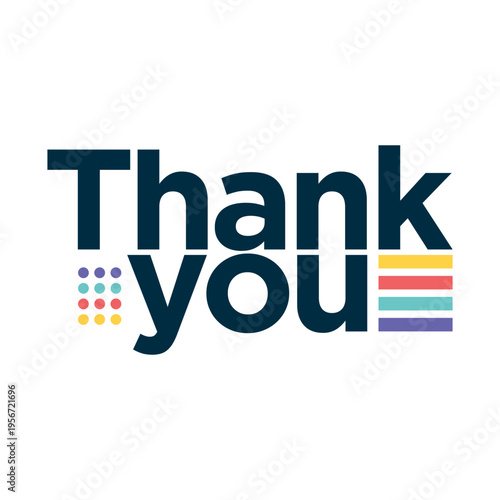 Creative Thank You Hand Lettering Script Set for Customer Appreciation and Greeting Cards