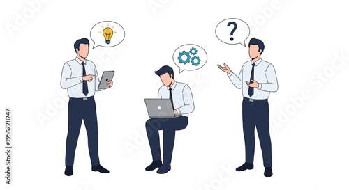 Problem-Solving Sequence: Question Process and Solution with a Business Person