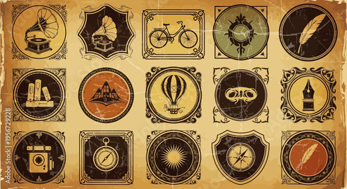 Vintage Travel Stamps Collection: Adventure, Exploration, and Nostalgia