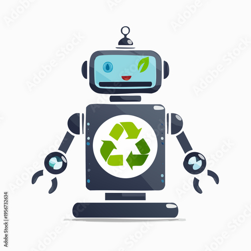 Recycling Robot - Promoting Sustainability and Environmental Awareness.