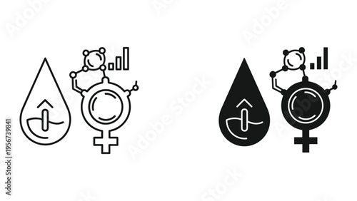 Female Hormone Analysis, Menstruation Cycle Tracking, Fertility Science, Woman Health Data