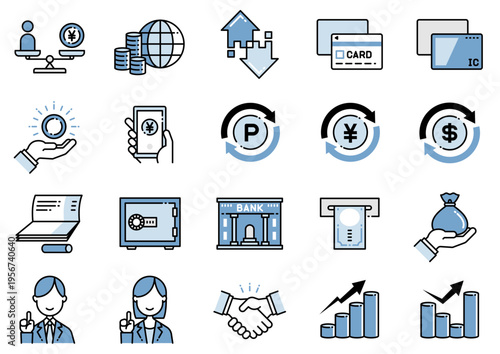 マネー関連アイコン08　Money Icons