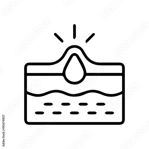 Acne Pimple Skin Icon