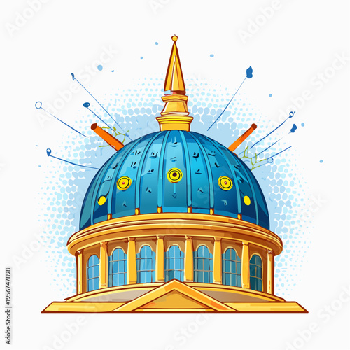 Äther-Antennen-Kuppel