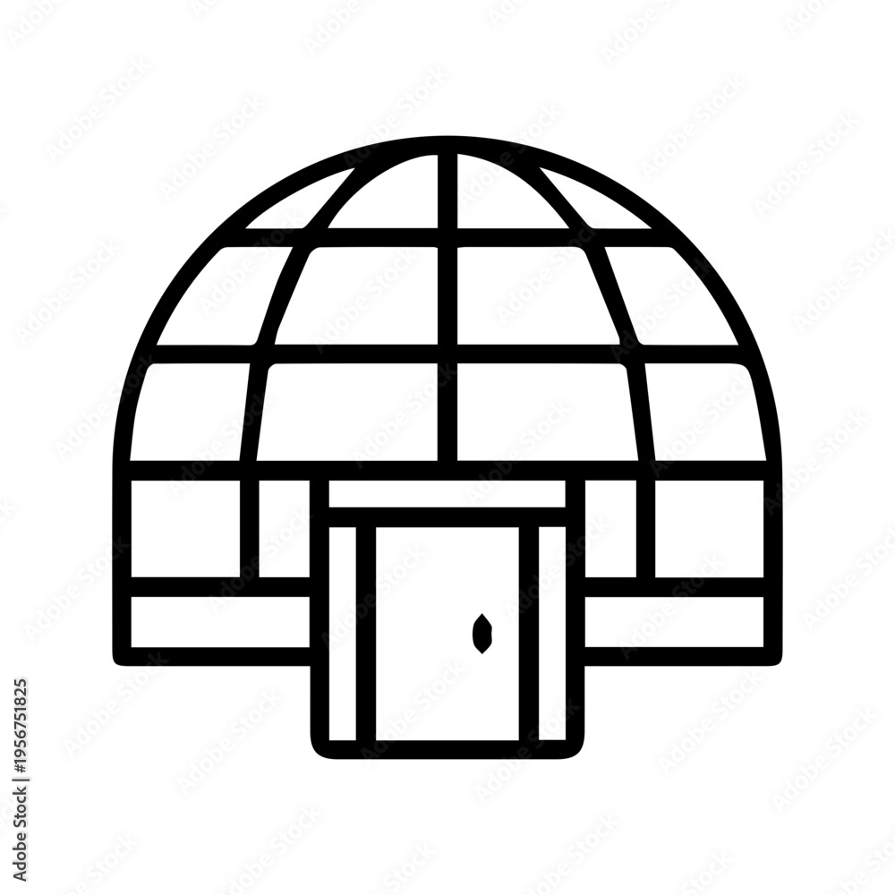 Obraz premium Geodesic Dome Structure