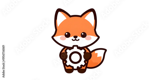 redfox, animal, fox, wildlife, mammal, forest, nature, wild, cute, cartoon, character, mascot, funny, playful, smiling, face, adorable, furry, tail, bushy, ears, orange, red, white, eyes, nose, standi