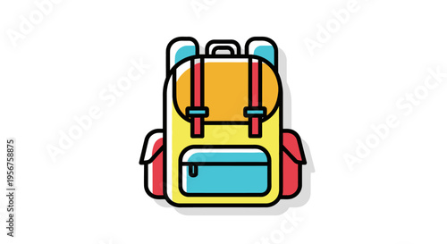 School Backpack Carrying Educational Supplies For Daily Student Use