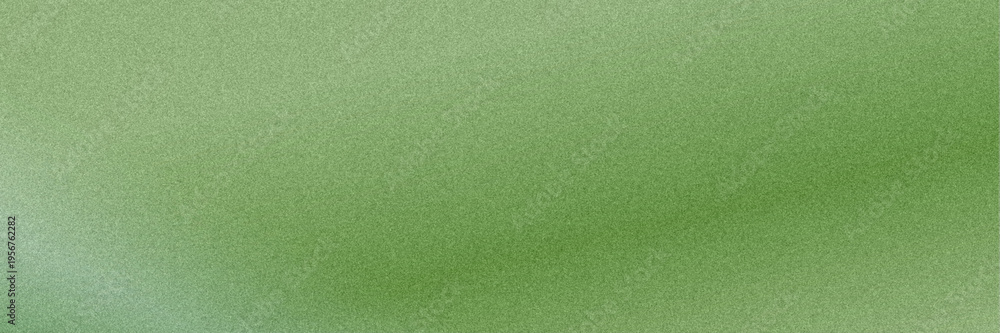 Fototapeta premium Grainy abstract panorama. Light green tones softly fade with a fine grain finish, offering a calm natural backdrop ideal for eco websites, wellness branding, presentations or minimalist layouts.