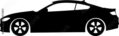 High performance sports coupe featuring aerodynamic design