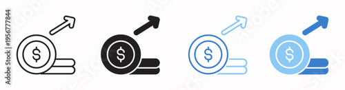 Expense Vector Illustration In Multistyle