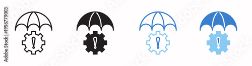 Mitigation Vector Illustration In Multistyle