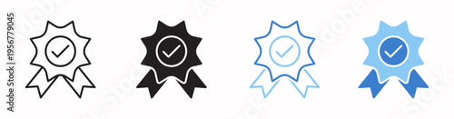 Quality Control Vector Illustration In Multistyle