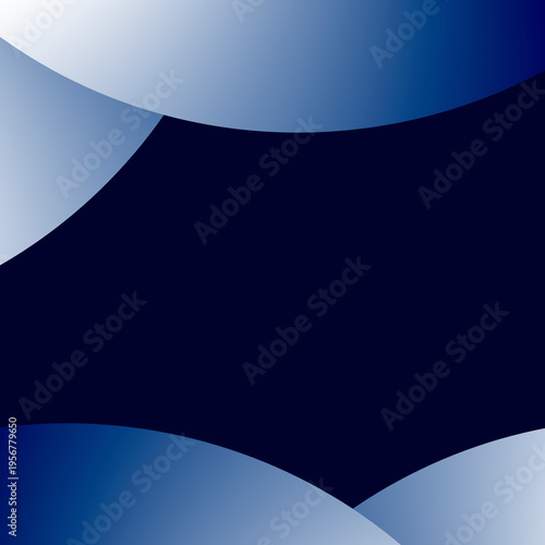Dark Blue Abstract Curved Gradient Background.with curved gradient shapes. branding, presentations, and creative digital use