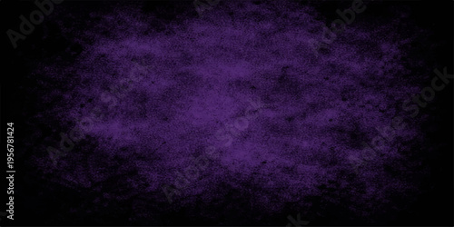 Abstract purple and blue grunge background with smoky texture and dark vintage pattern