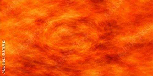 Abstract fire flames background vector featuring a hot orange explosion with red smoke texture and glowing yellow light energy for a burning inferno art design