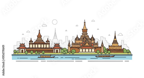Wat Arun Temple Bangkok Thailand Landmark 1.