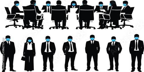 Abstract blue pattern of water droplet shapes on solid black background minimalist geometric design for creative digital art and modern backdrop