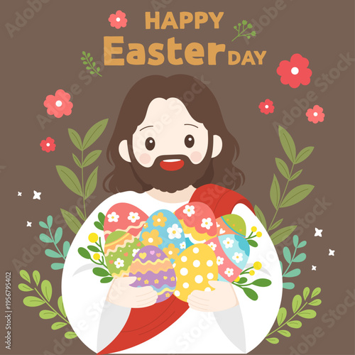 부활절_예수님,HAPPY Easter,부활절계란,부활절토끼