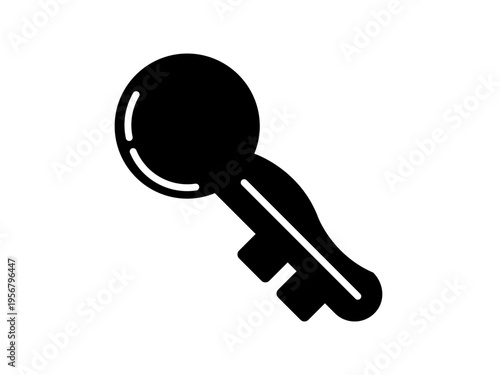 Black keys icon in a simple flat silhouette style.