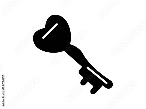 Black keys icon in a simple flat silhouette style.