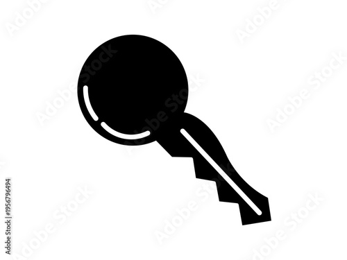 Black keys icon in a simple flat silhouette style.