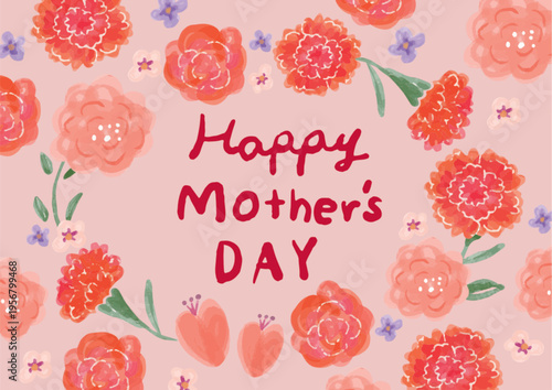 Floral Template Backgrounds for Mother's Day