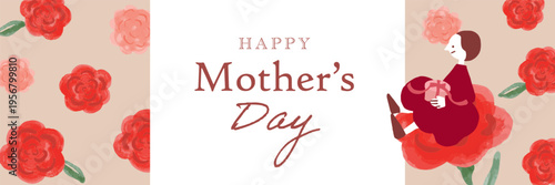 Floral Template Backgrounds for Mother's Day