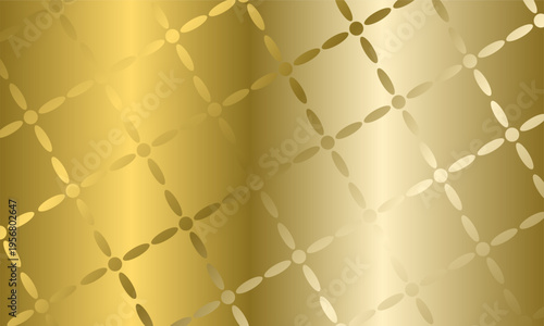 Luxury Golden Geometric Pattern Background with Elegant Metallic Gradient