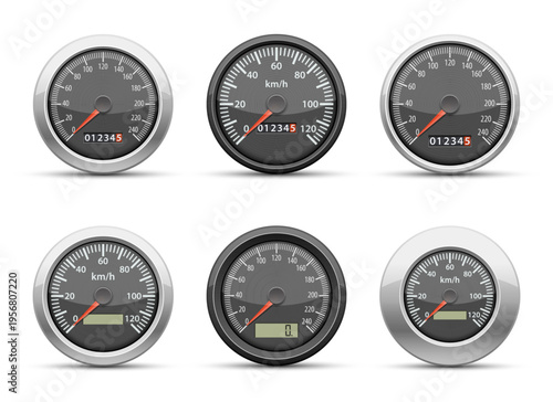 Speedometer Collection: Analog and Digital Gauges for Vehicle Information