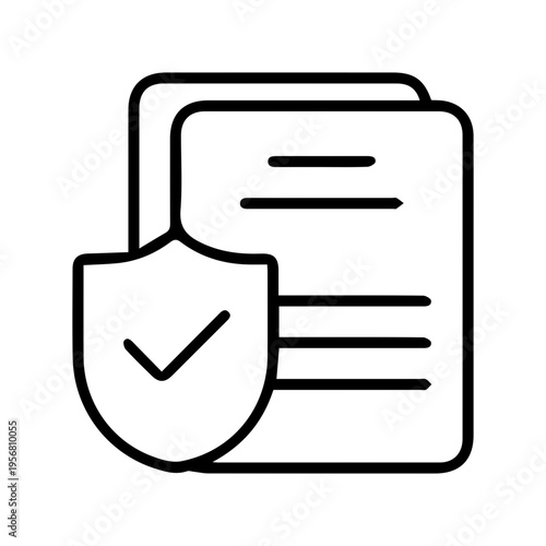 secure document verification icon