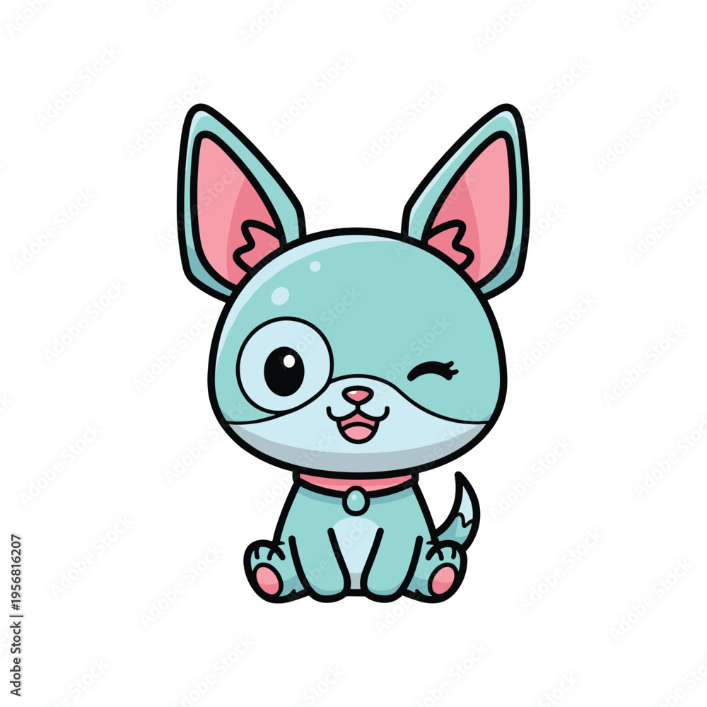 Obraz premium Chihuahua Character Cute Kawaii Licensing