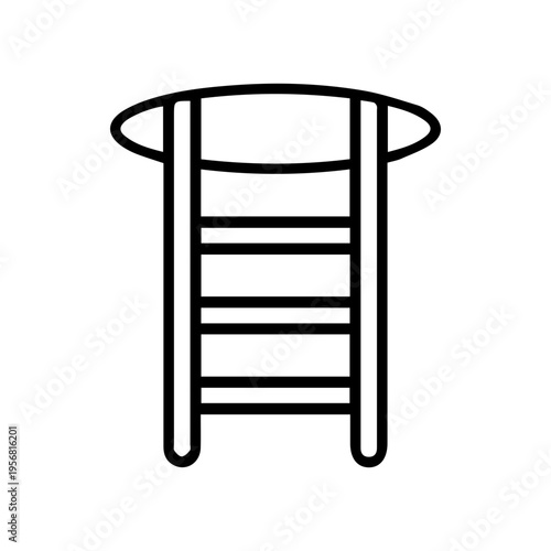 Ladder into Hole Icon