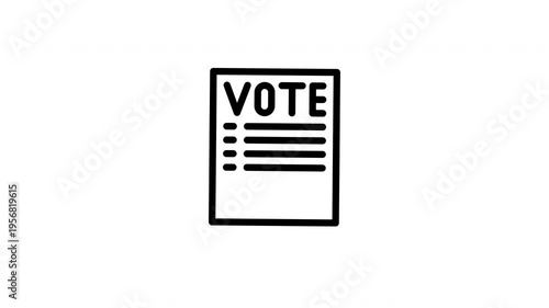 voting animated icon