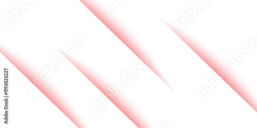 Abstract modern background with crossed tapes around place for your text - red on white - 3D-Illustration