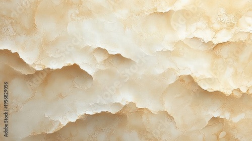 soft layered beige marble and torn parchment texture with cloudlike formations and a warm calm atmosphere