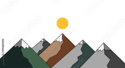 Mountains Landscape Peaks High Altitude.